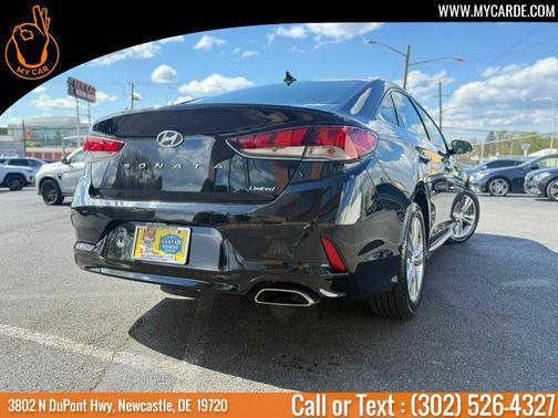 Phantom Black 2018 Hyundai SONATA Limited