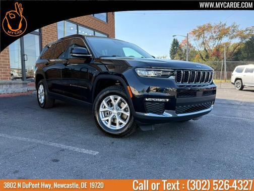 Diamond Black 2023 Jeep Grand Cherokee L Limited