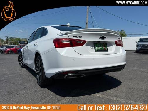 Summit White 2024 Chevrolet Malibu RS