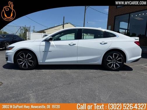 Summit White 2024 Chevrolet Malibu RS