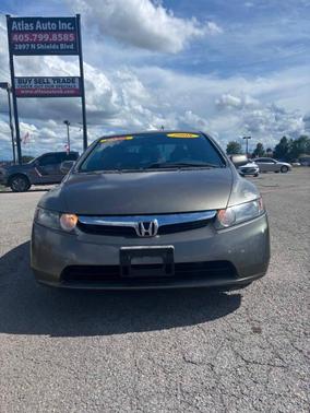 Pewter 2008 Honda Civic EX