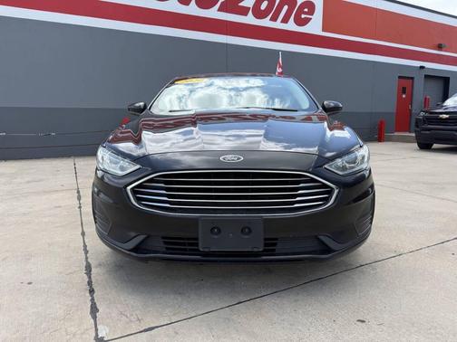Agate Black Metallic 2020 Ford Fusion Hybrid SE