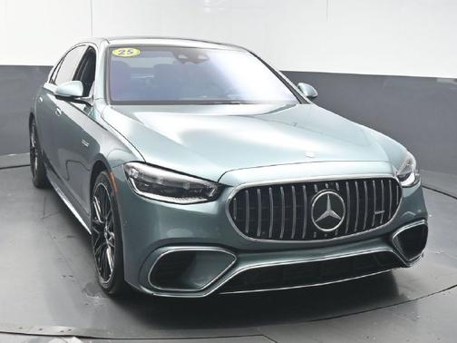 Verde Silver Metallic 2025 Mercedes-Benz AMG S 63 E 4MATIC