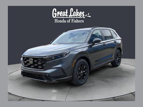 Meteorite Gray Metallic 2026 Honda CR-V Hybrid Sport-L FWD