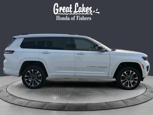 Bright White Clearcoat 2021 Jeep Grand Cherokee L Overland