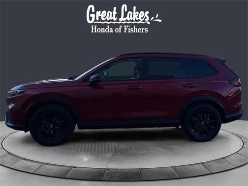 Radiant Red Metallic 2026 Honda CR-V Hybrid Sport-L AWD