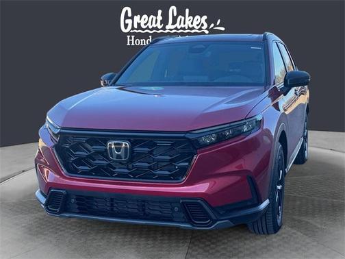 Radiant Red Metallic 2026 Honda CR-V Hybrid Sport-L AWD