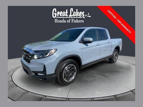 Modern Steel Metallic 2024 Honda Ridgeline RTL