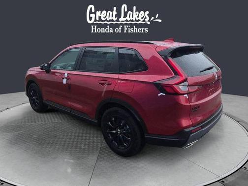 Radiant Red Metallic 2026 Honda CR-V Hybrid Sport-L FWD