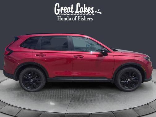 Radiant Red Metallic 2026 Honda CR-V Hybrid Sport Touring AWD