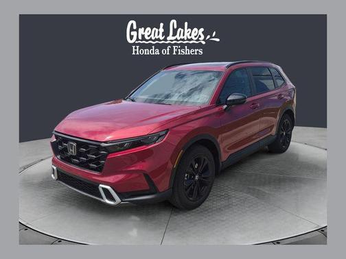 Radiant Red Metallic 2026 Honda CR-V Hybrid Sport Touring AWD