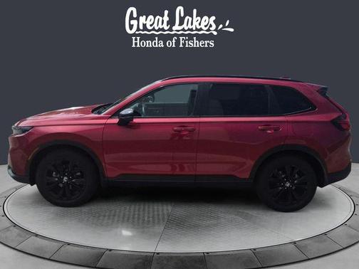 Radiant Red Metallic 2026 Honda CR-V Hybrid Sport Touring AWD
