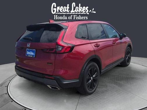 Radiant Red Metallic 2026 Honda CR-V Hybrid Sport Touring AWD