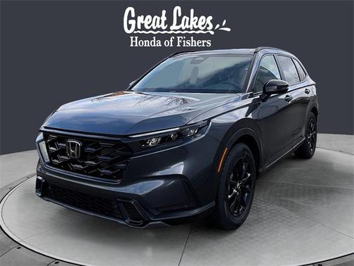 Meteorite Gray Metallic 2026 Honda CR-V Hybrid Sport-L FWD