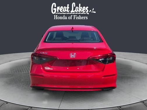 Red 2024 Honda Civic EX