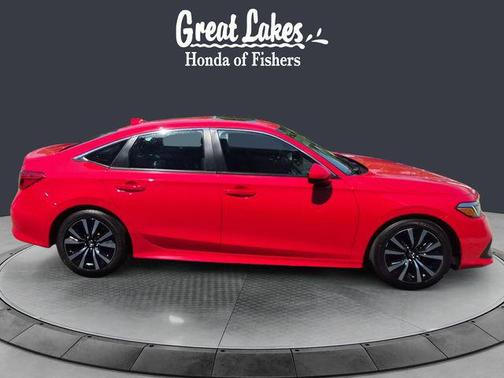 Red 2024 Honda Civic EX