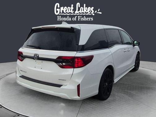 Platinum White Pearl 2025 Honda Odyssey Sport-L