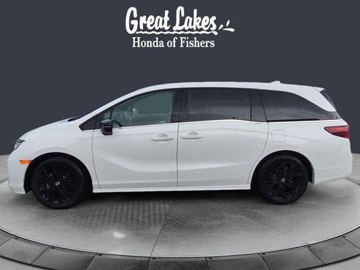 Platinum White Pearl 2025 Honda Odyssey Sport-L