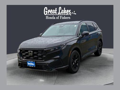 Black 2025 Honda CR-V Hybrid Sport AWD