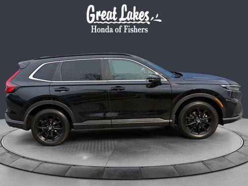 Black 2025 Honda CR-V Hybrid Sport AWD