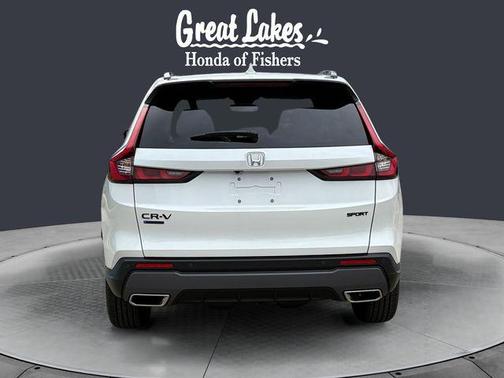 Platinum White Pearl 2026 Honda CR-V Hybrid Sport-L FWD