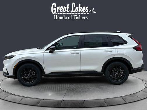 Platinum White Pearl 2026 Honda CR-V Hybrid Sport-L FWD