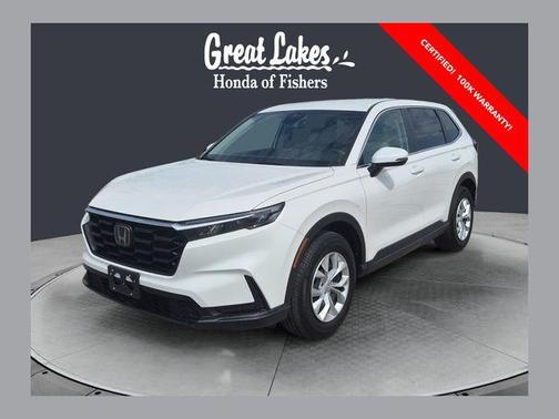 Platinum White Pearl 2025 Honda CR-V LX AWD