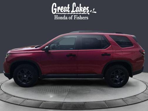 Radiant Red Metallic II 2024 Honda Pilot TrailSport
