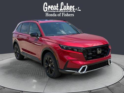 Radiant Red Metallic 2026 Honda CR-V Hybrid Sport Touring AWD