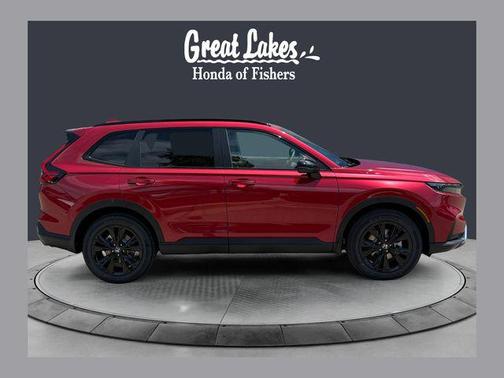 Radiant Red Metallic 2026 Honda CR-V Hybrid Sport Touring AWD