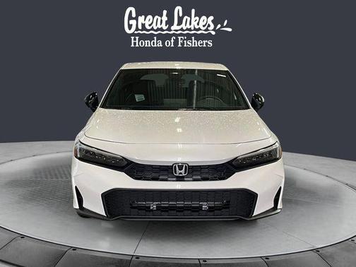 Platinum White Pearl 2026 Honda Civic Sport