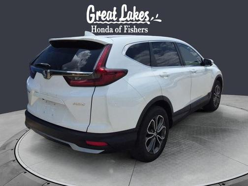 Platinum White Pearl 2020 Honda CR-V AWD EX