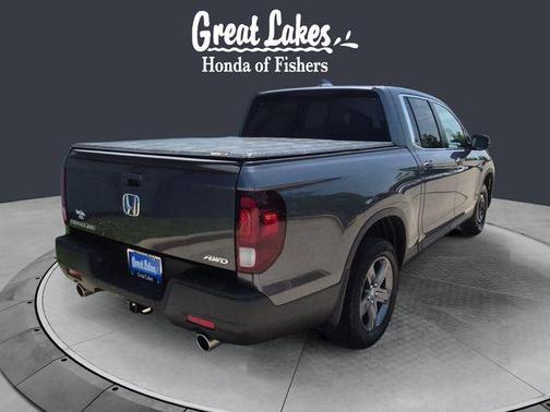 Modern Steel Metallic 2022 Honda Ridgeline RTL