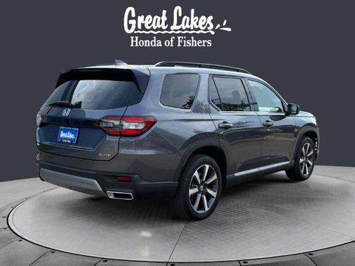 Modern Steel Metallic 2025 Honda Pilot Elite