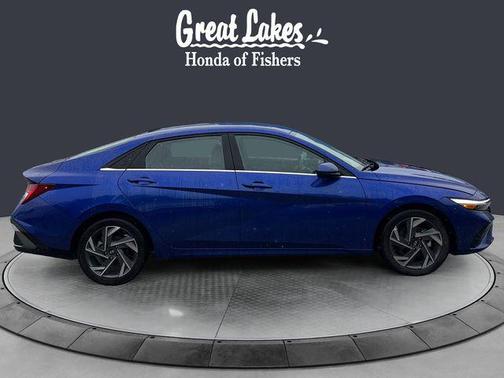 Intense Blue 2025 Hyundai ELANTRA SEL