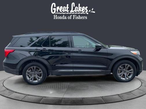 Black Metallic 2022 Ford Explorer XLT