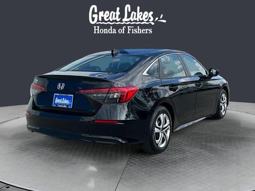 Crystal Black Pearl 2023 Honda Civic LX