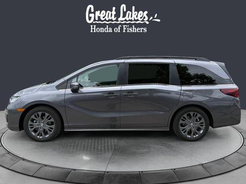 Modern Steel Metallic 2025 Honda Odyssey Touring