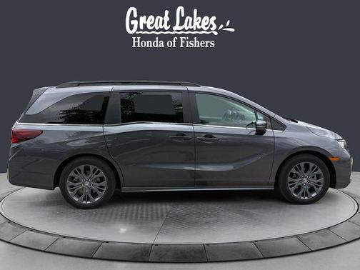 Modern Steel Metallic 2025 Honda Odyssey Touring