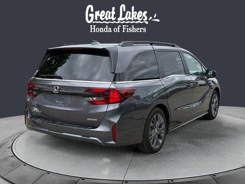 Modern Steel Metallic 2025 Honda Odyssey Touring