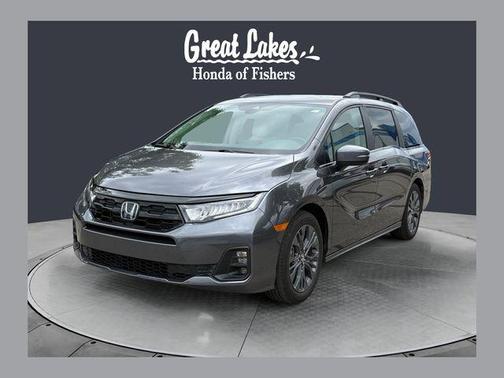 Modern Steel Metallic 2025 Honda Odyssey Touring