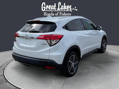 Platinum White Pearl 2022 Honda HR-V EX