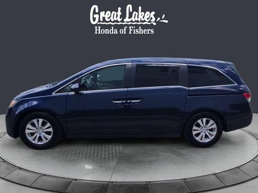 Obsidian Blue Pearl 2014 Honda Odyssey EX-L