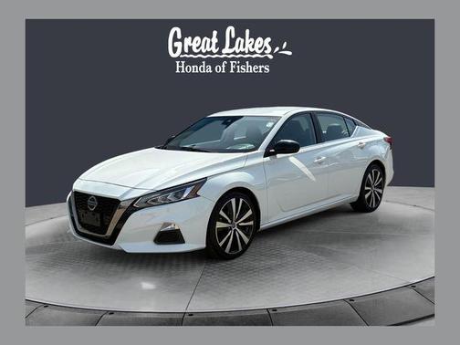 Glacier White 2020 Nissan Altima SR FWD