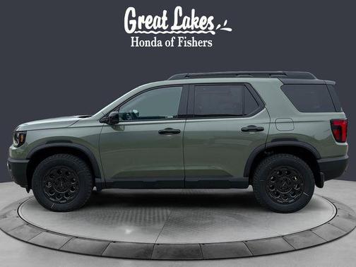 Ash Green Metallic 2026 Honda Passport AWD TrailSport Elite Blackout