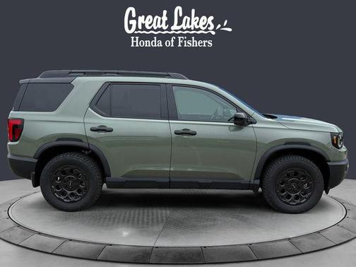 Ash Green Metallic 2026 Honda Passport AWD TrailSport Elite Blackout