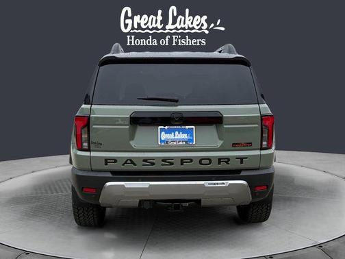 Ash Green Metallic 2026 Honda Passport AWD TrailSport Elite Blackout