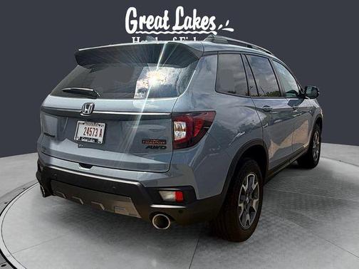 Sonic Gray Pearl 2023 Honda Passport AWD TrailSport