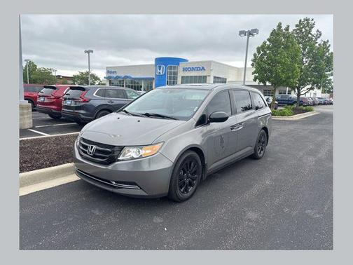 Alabaster Silver Metallic 2015 Honda Odyssey EX-L