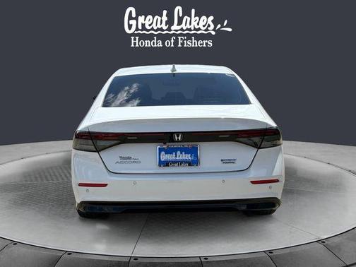 Platinum White Pearl 2023 Honda Accord Hybrid Touring